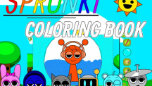 Sprunki Coloring Books img